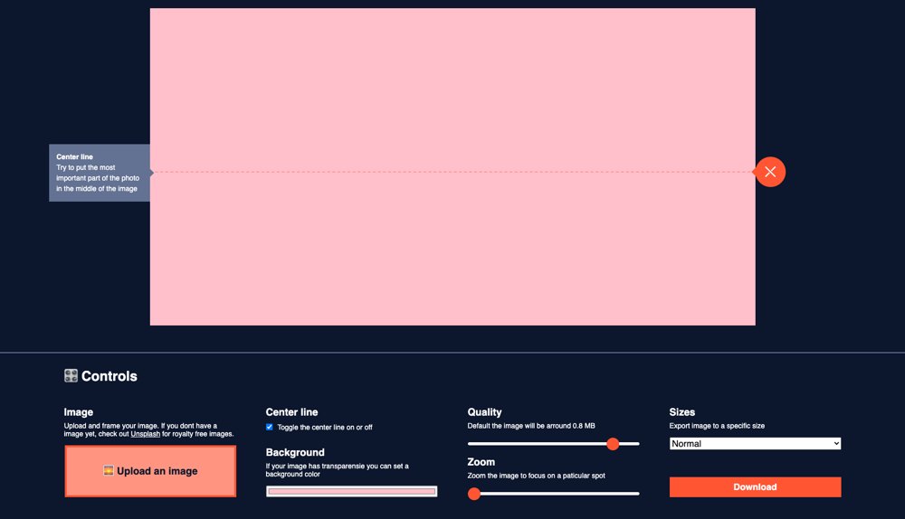 Image converter for web screenshot